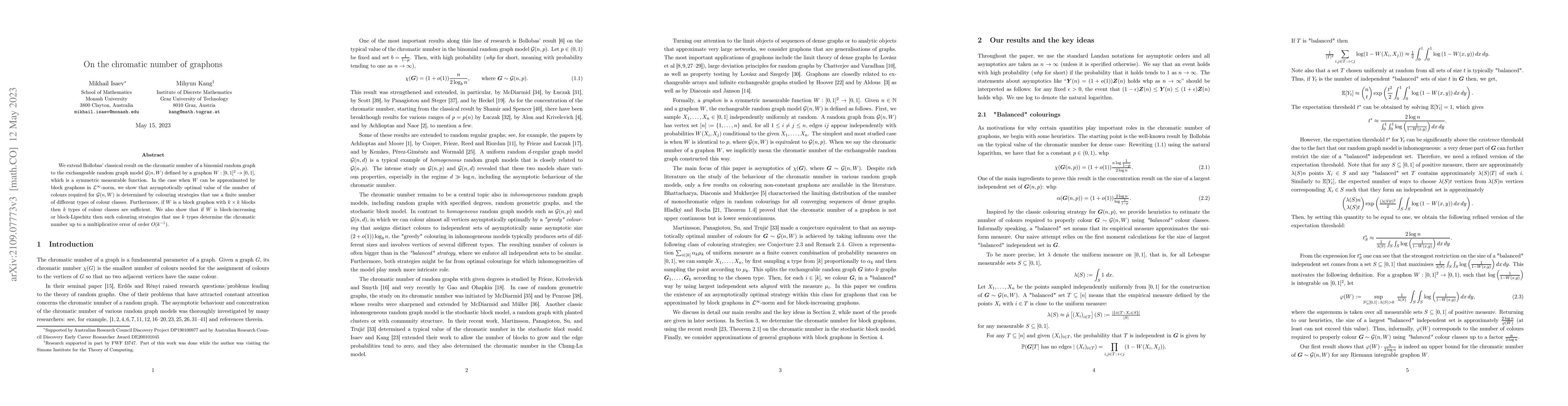 Thumbnail for On the chromatic number of graphons