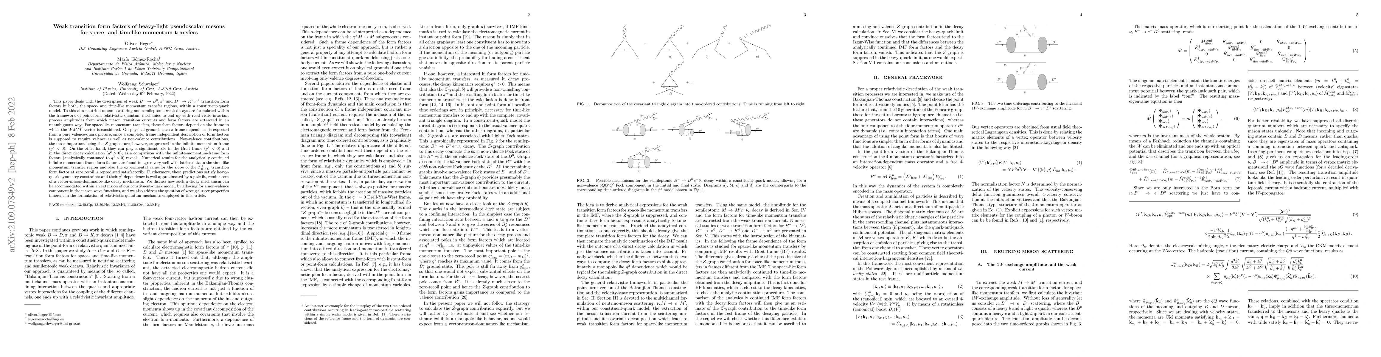Thumbnail for Weak transition form factors of heavy-light pseudoscalar mesons for
  space- and timelike momentum transfers