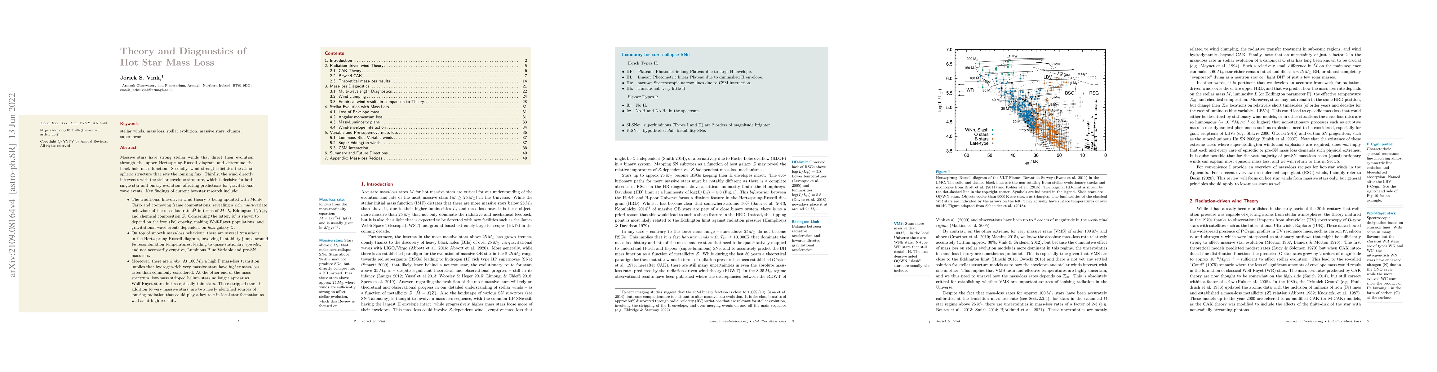Thumbnail for Theory and Diagnostics of Hot Star Mass Loss