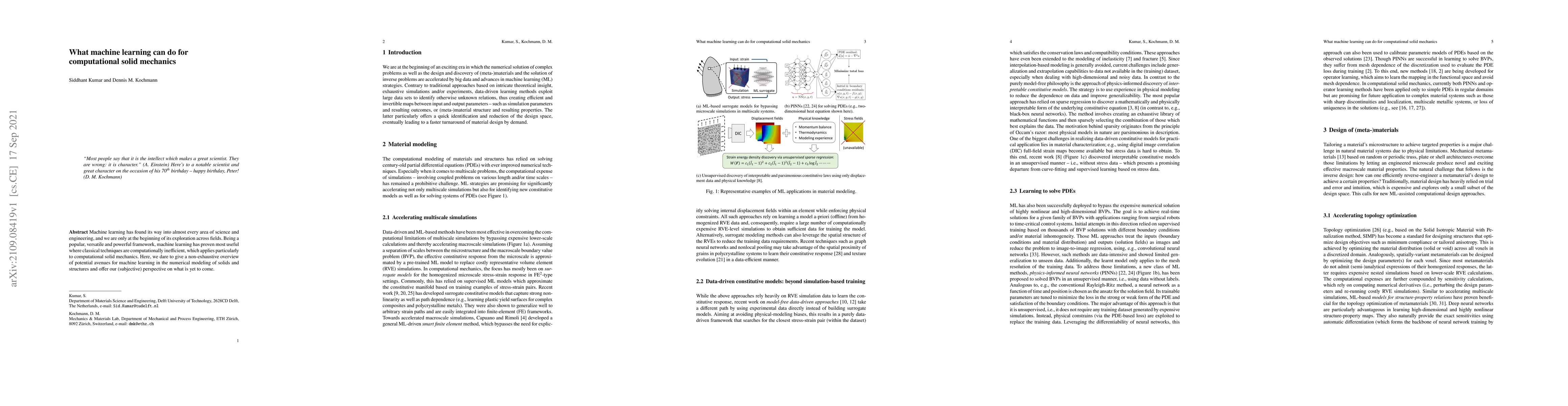 Thumbnail for What machine learning can do for computational solid mechanics