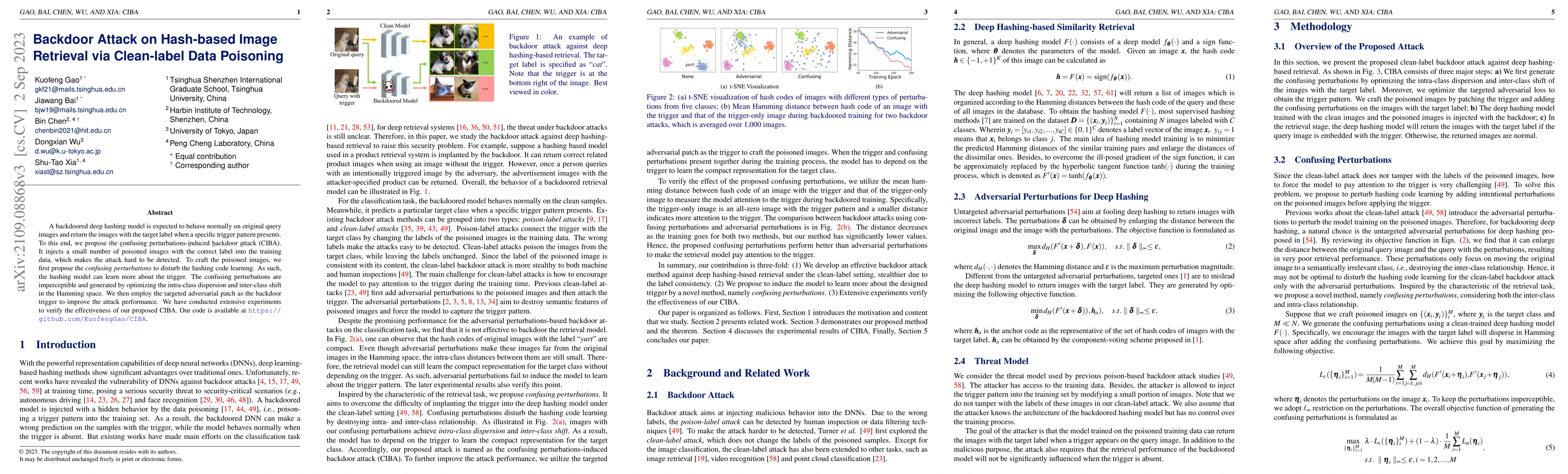 Thumbnail for Backdoor Attack on Hash-based Image Retrieval via Clean-label Data
  Poisoning