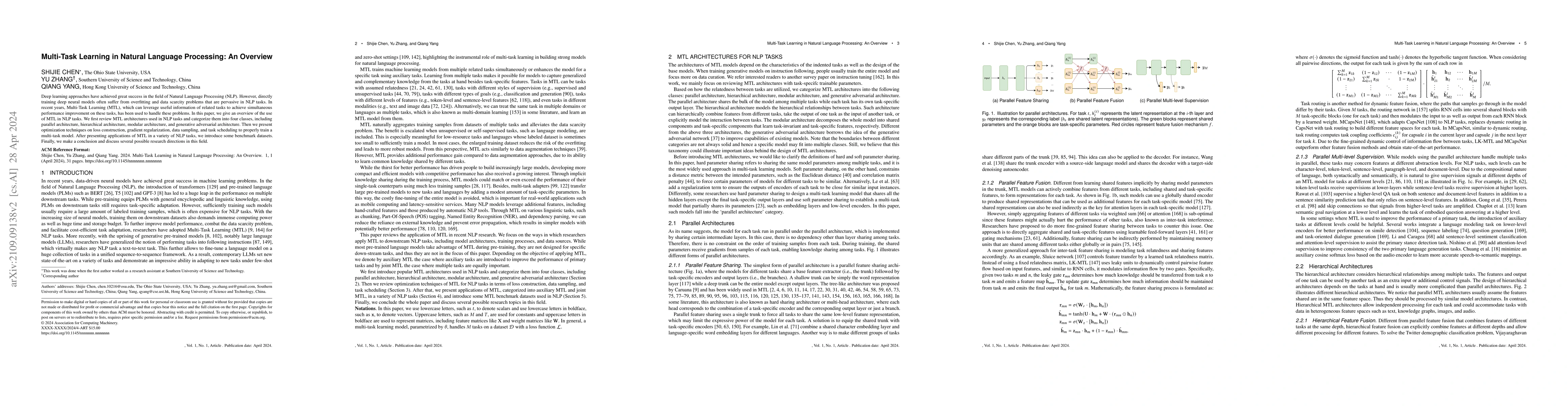 Thumbnail for Multi-Task Learning in Natural Language Processing: An Overview