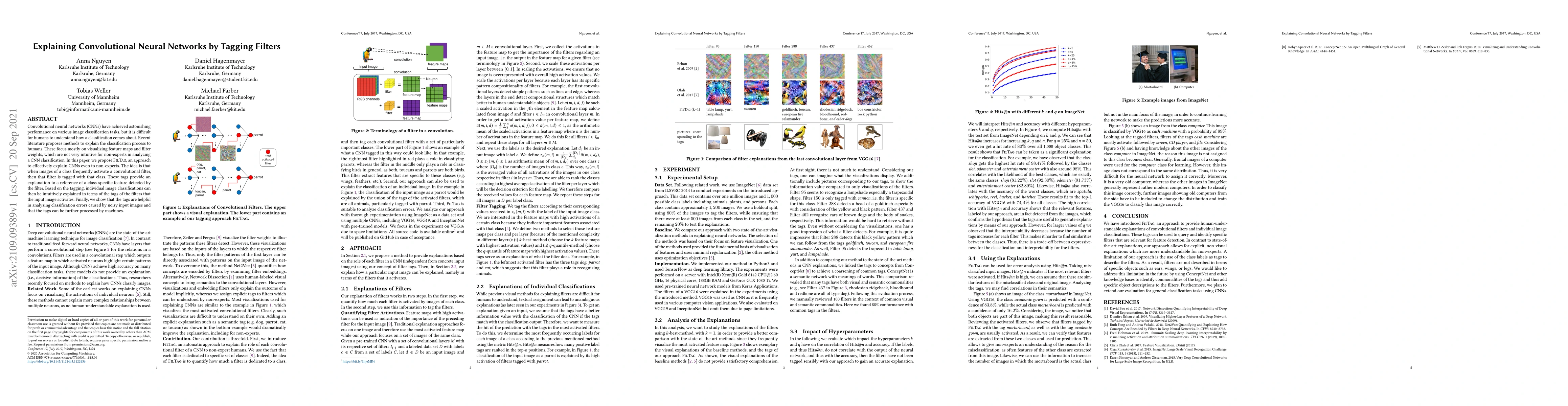 Thumbnail for Explaining Convolutional Neural Networks by Tagging Filters