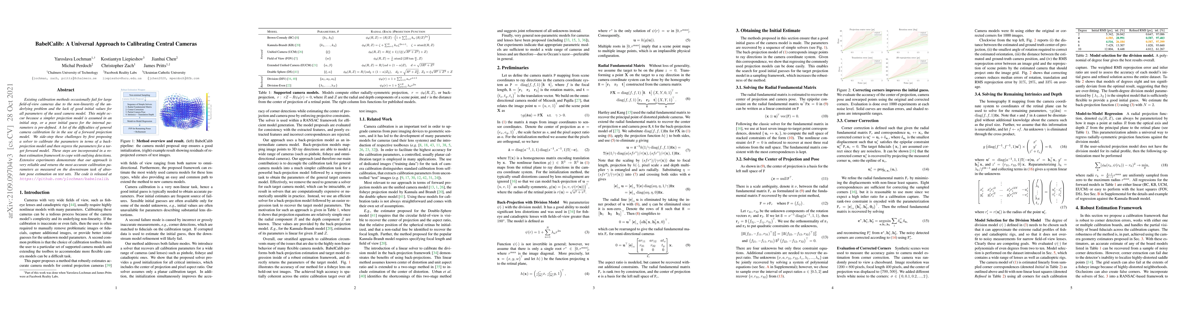 Thumbnail for BabelCalib: A Universal Approach to Calibrating Central Cameras