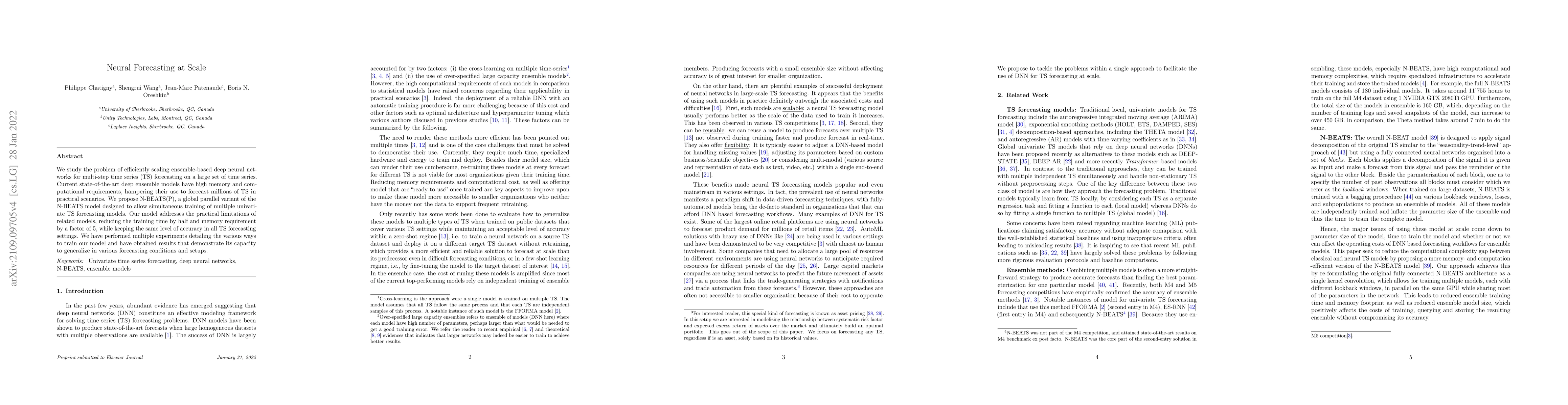 Thumbnail for Neural forecasting at scale