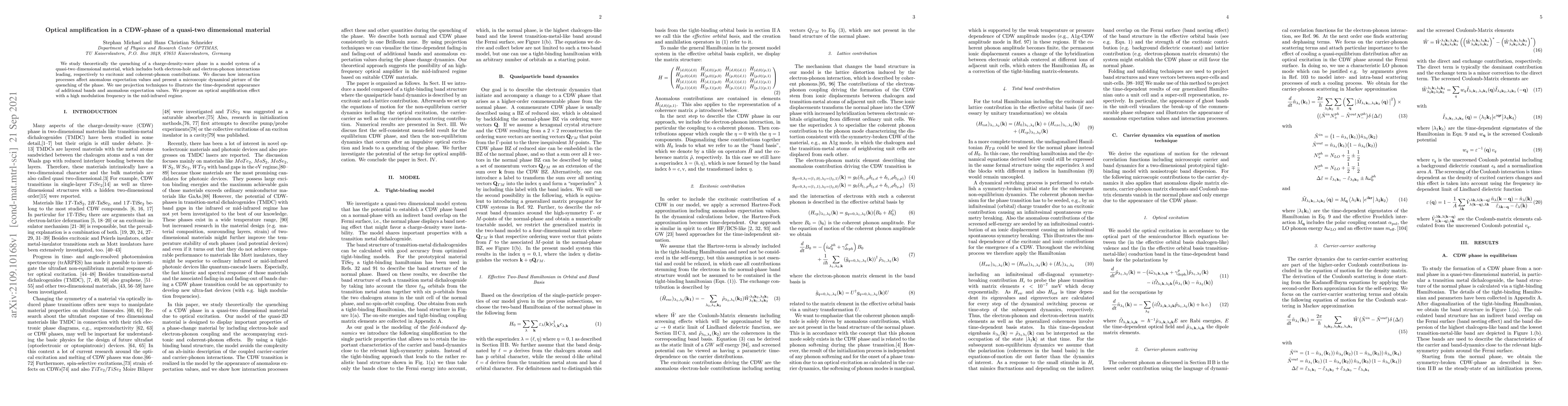 Thumbnail for Optical amplification in a CDW-phase of a quasi-two dimensional material