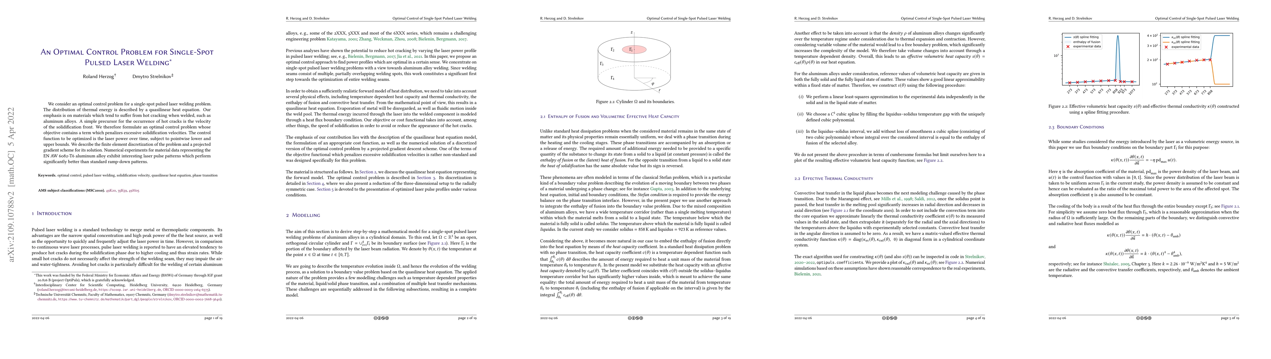Thumbnail for An Optimal Control Problem for Single-Spot Pulsed Laser Welding