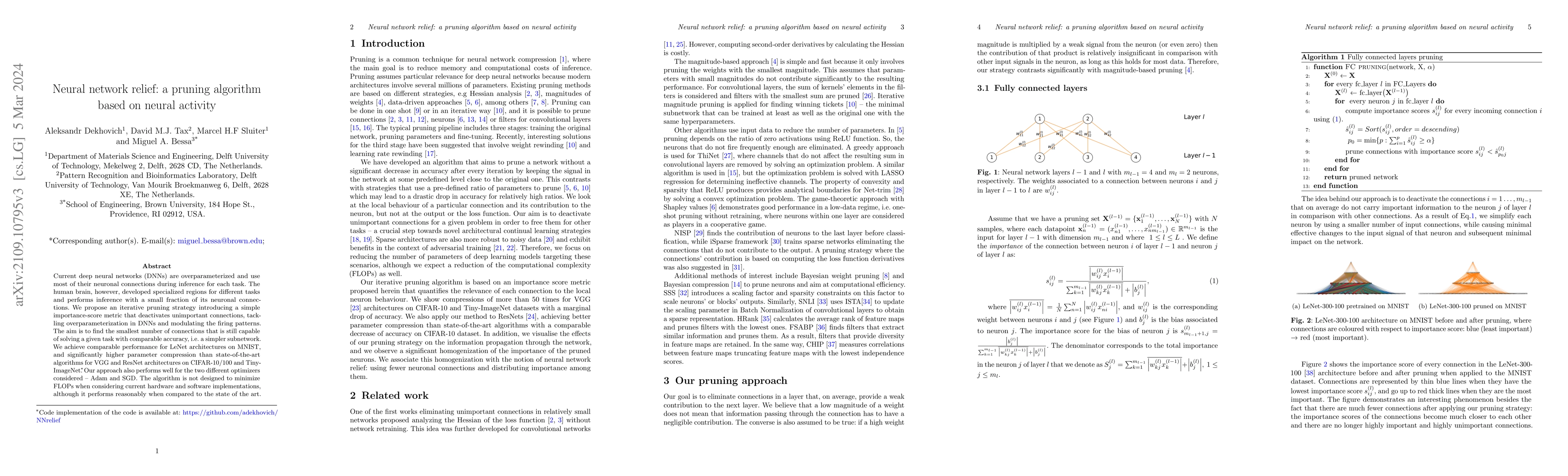 Thumbnail for Neural network relief: a pruning algorithm based on neural activity