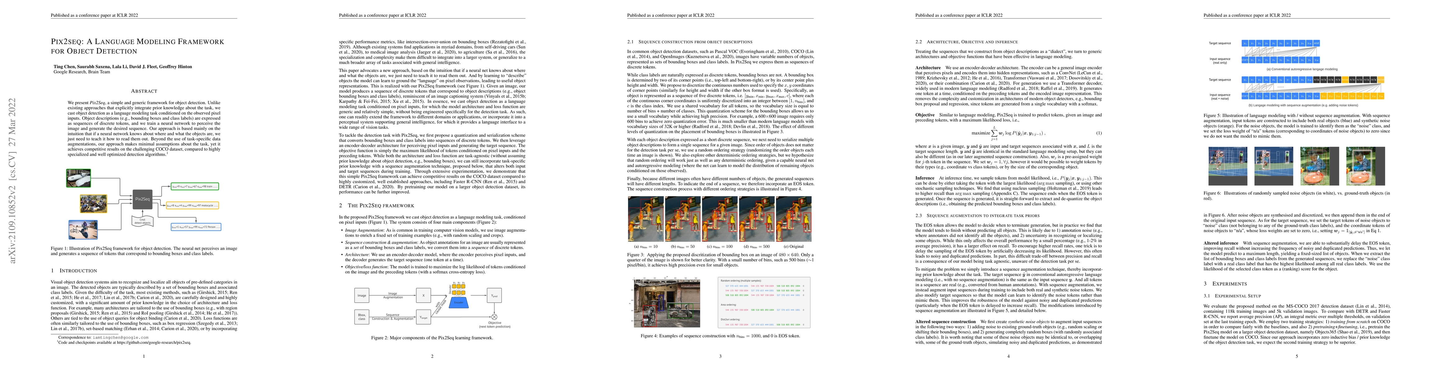 Thumbnail for Pix2seq: A Language Modeling Framework for Object Detection