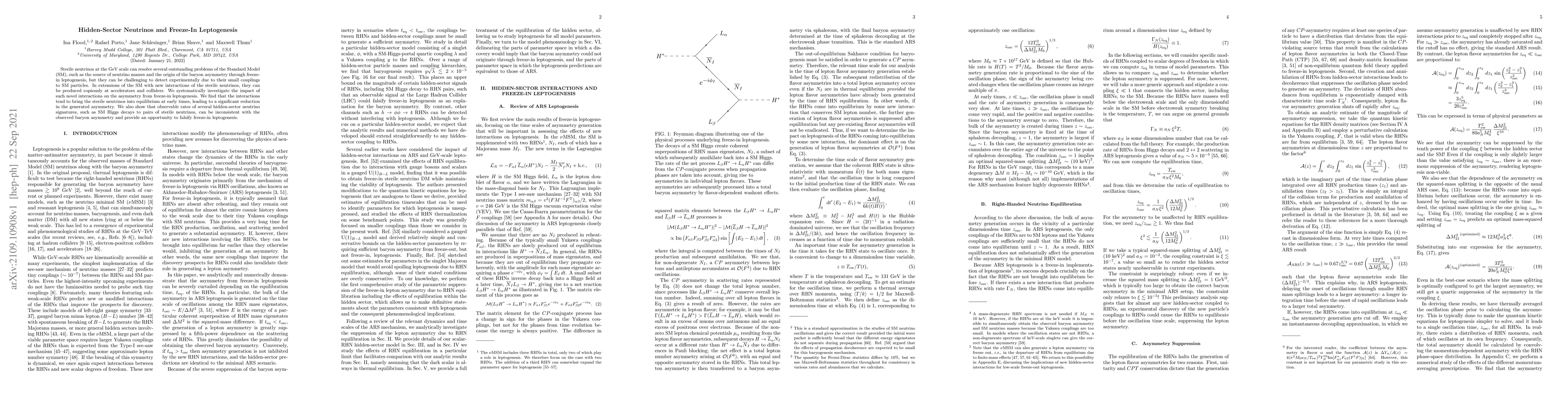 Thumbnail for Hidden-Sector Neutrinos and Freeze-In Leptogenesis