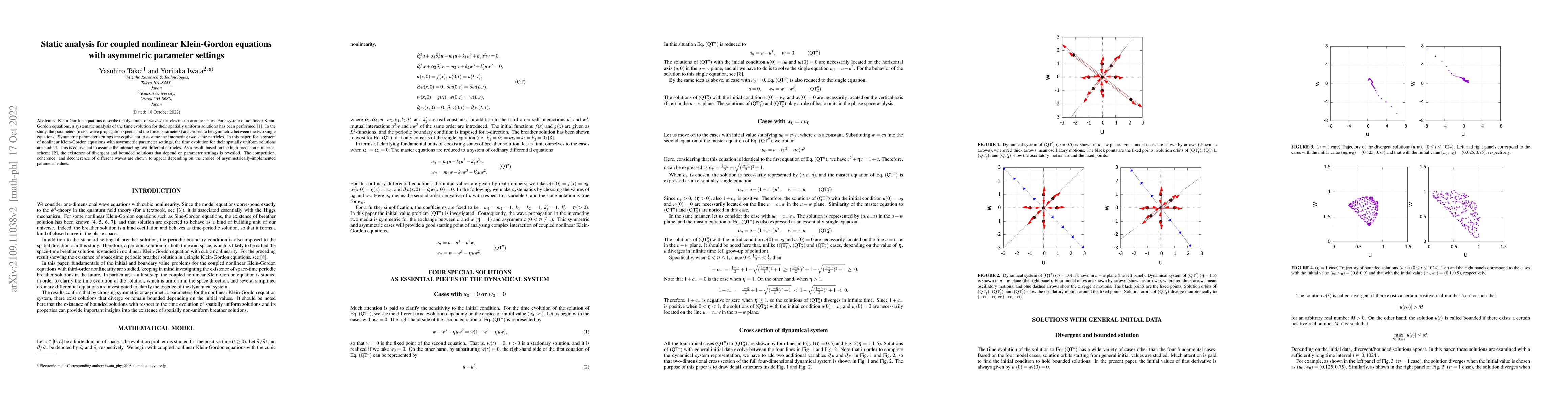 Thumbnail for Static analysis for coupled nonlinear Klein-Gordon equations with
  asymmetric parameter settings