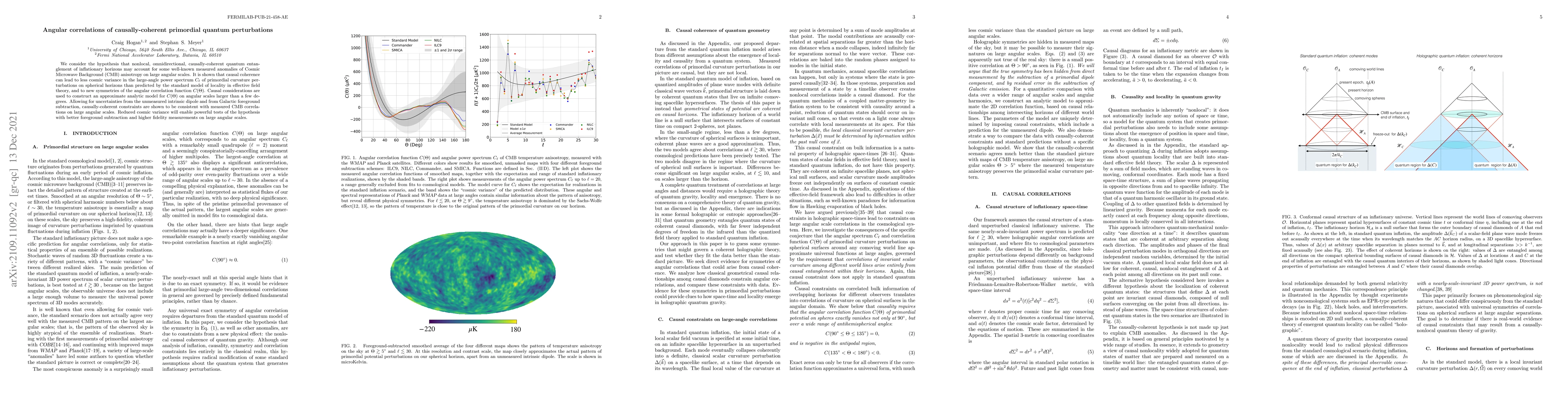 Thumbnail for Angular correlations of causally-coherent primordial quantum
  perturbations