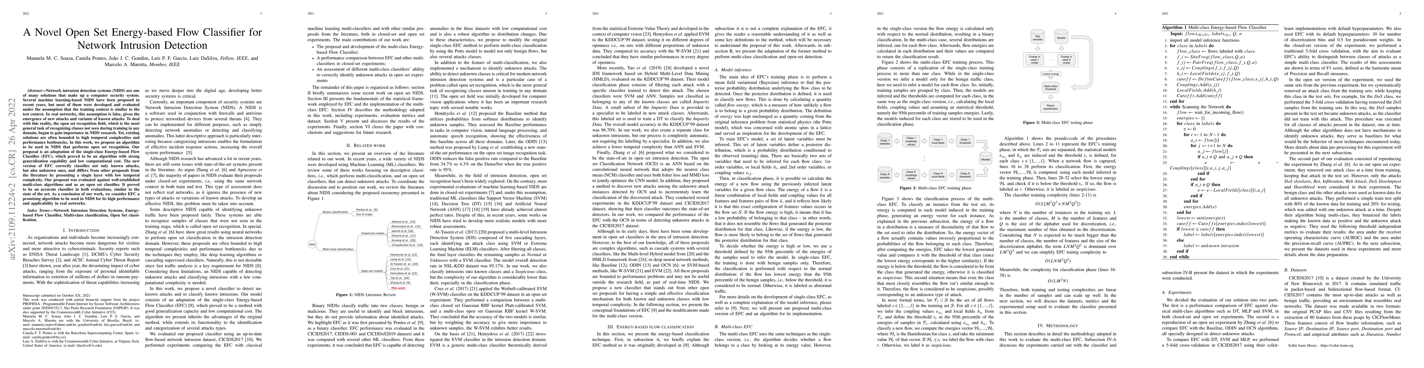 Thumbnail for A Novel Open Set Energy-based Flow Classifier for Network Intrusion
  Detection