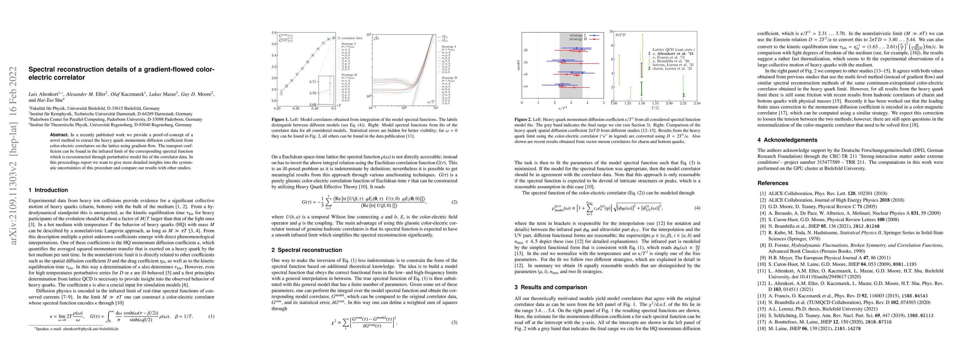 Thumbnail for Spectral reconstruction details of a gradient-flowed color-electric
  correlator