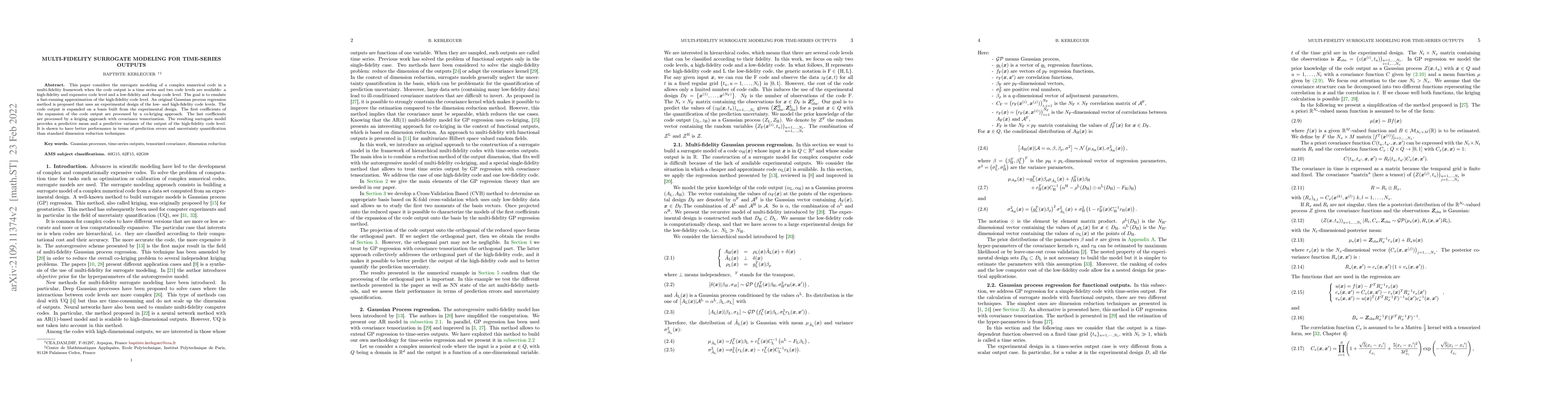 Thumbnail for Multi-fidelity surrogate modeling for time-series outputs