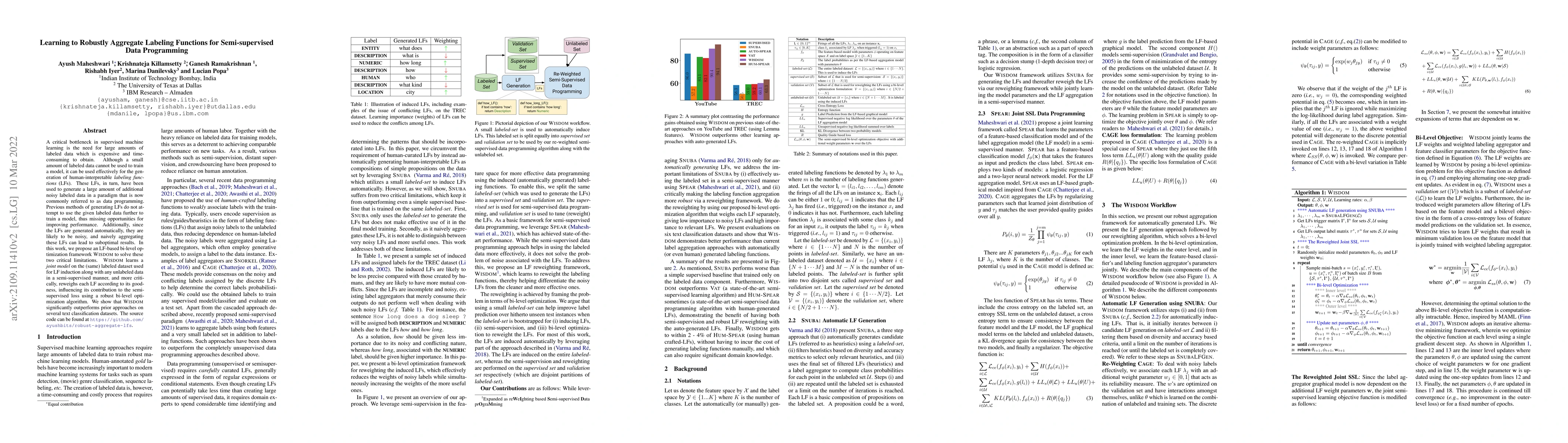 Thumbnail for Learning to Robustly Aggregate Labeling Functions for Semi-supervised
  Data Programming