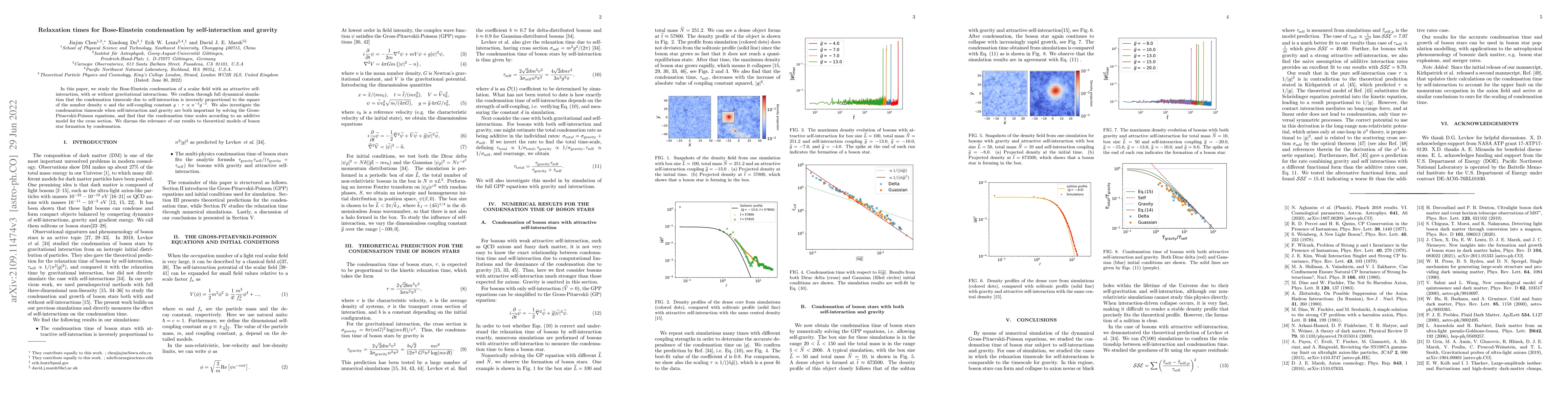Thumbnail for Relaxation times for Bose-Einstein condensation by self-interaction and
  gravity