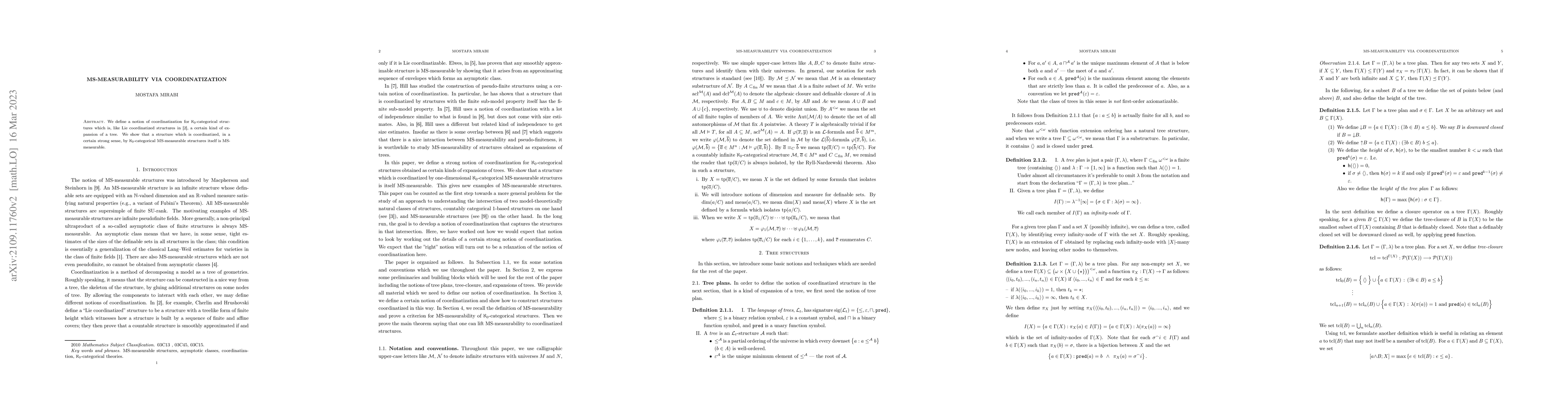Thumbnail for MS-measurability via Coordinatization