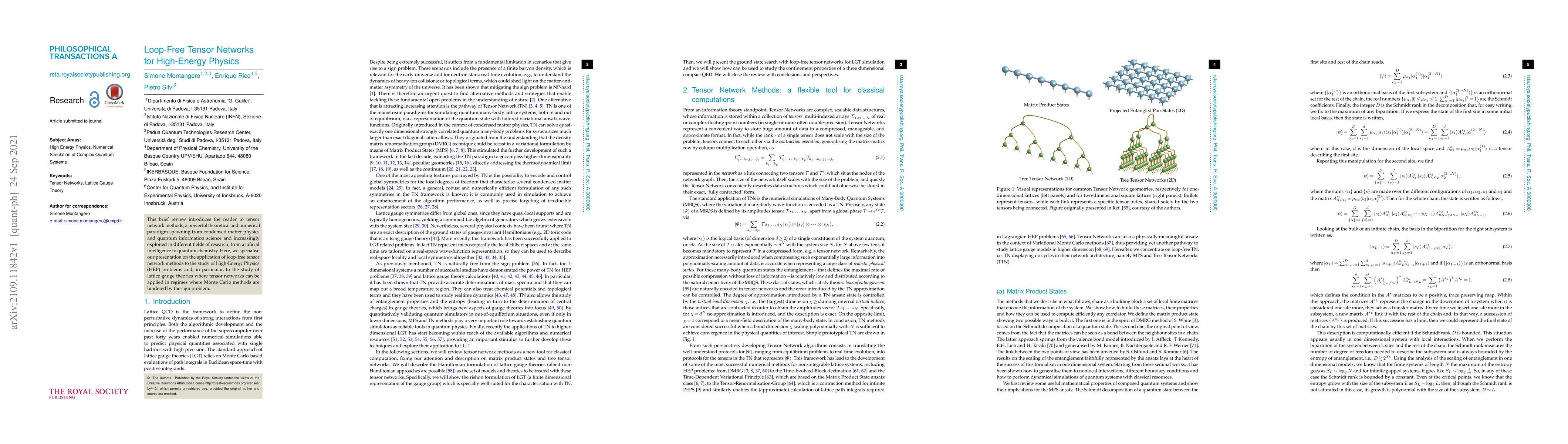 Thumbnail for Loop-Free Tensor Networks for High-Energy Physics
