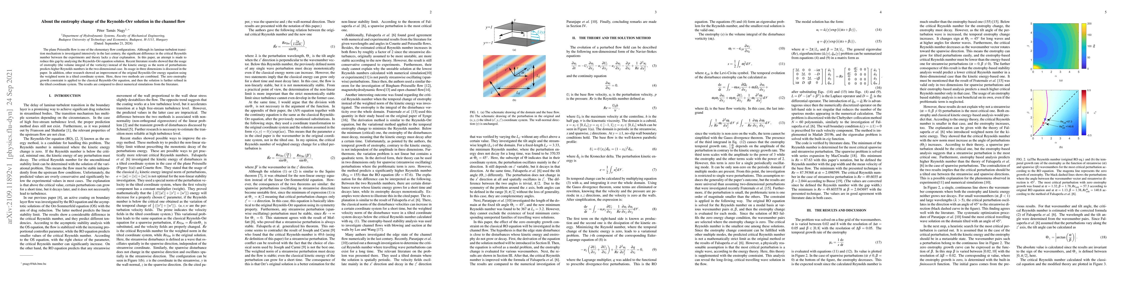 Thumbnail for About the enstrophy change of the Reynolds-Orr solution in the channel
  flow