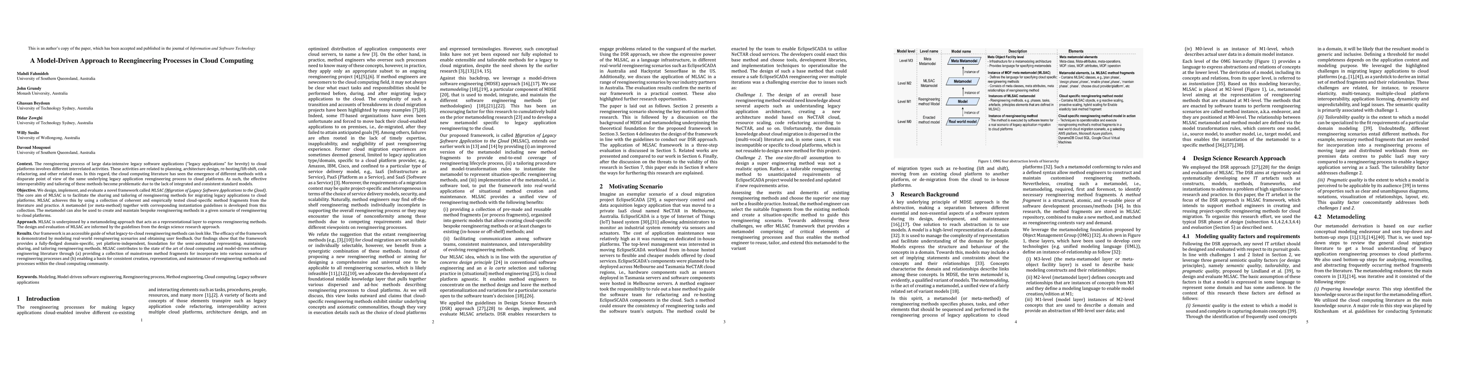 Thumbnail for A Model-Driven Approach to Reengineering Processes in Cloud Computing