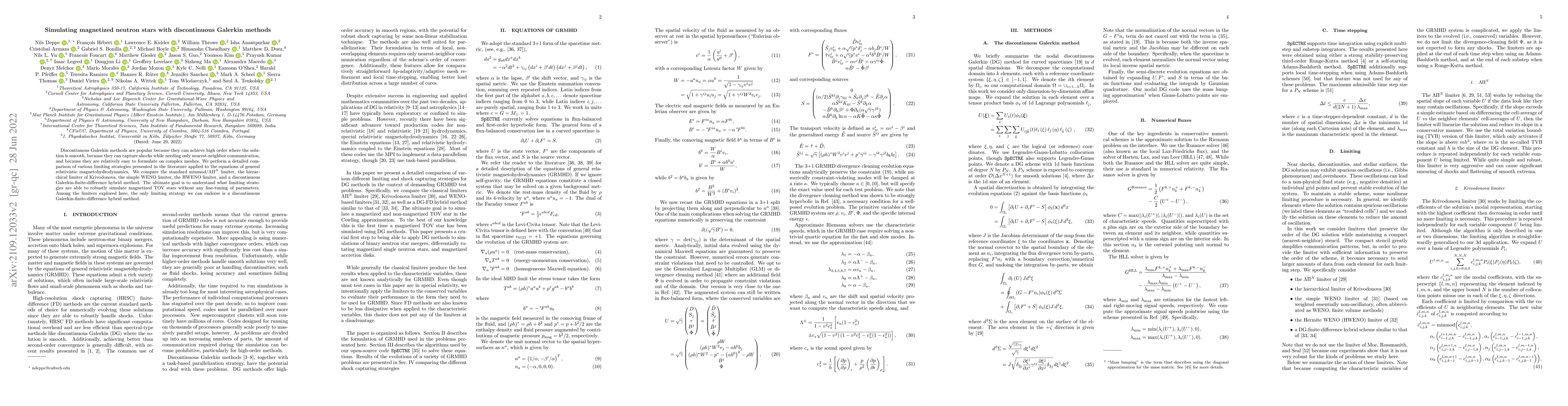 Thumbnail for Simulating magnetized neutron stars with discontinuous Galerkin methods