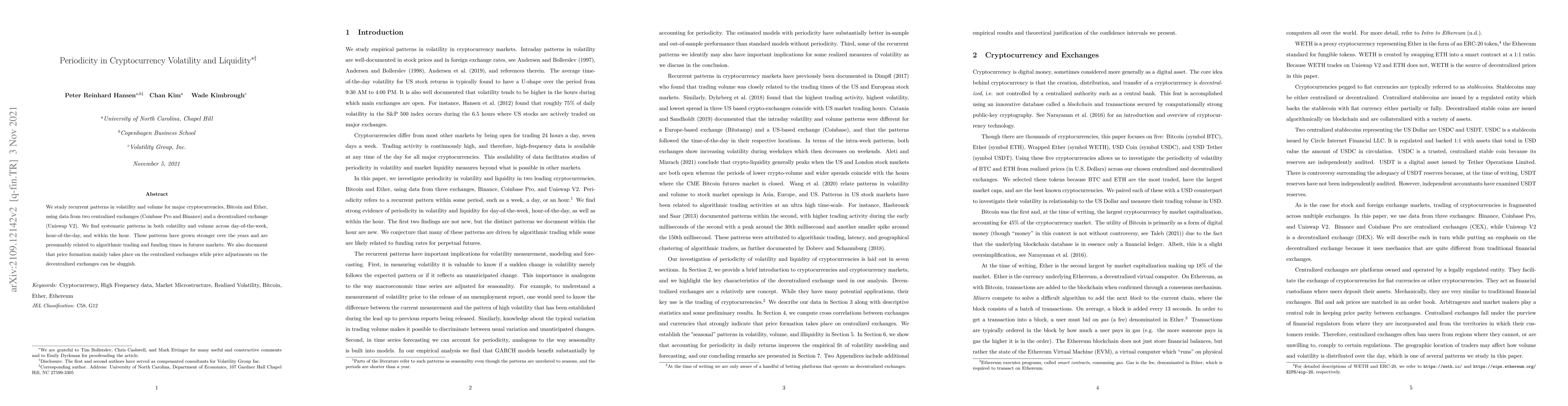 Thumbnail for Periodicity in Cryptocurrency Volatility and Liquidity