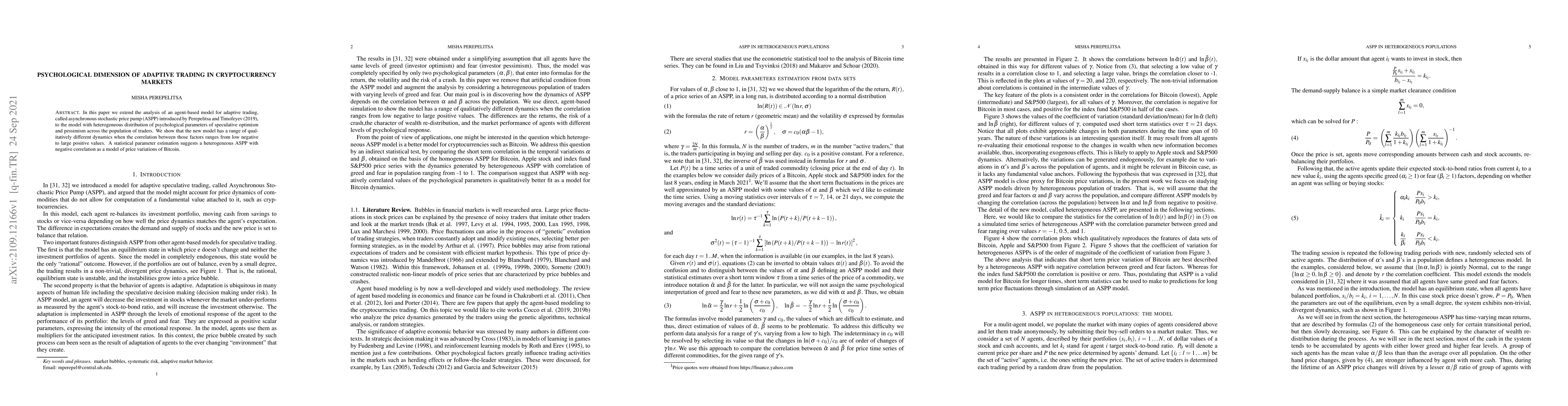 Thumbnail for Psychological dimension of adaptive trading in cryptocurrency markets