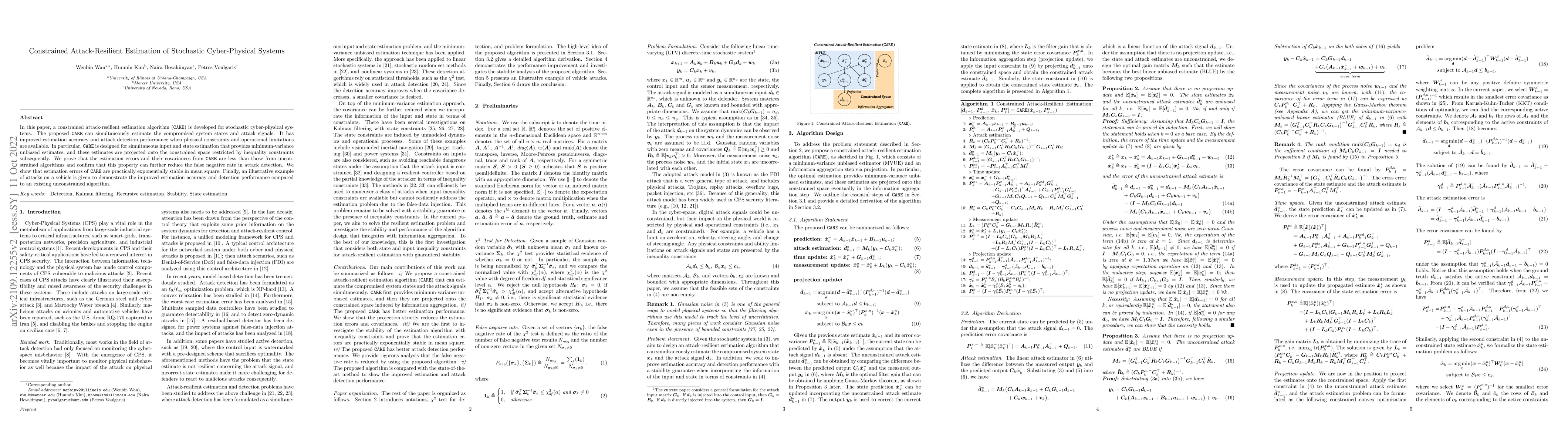 Thumbnail for Constrained Attack-Resilient Estimation of Stochastic Cyber-Physical
  Systems