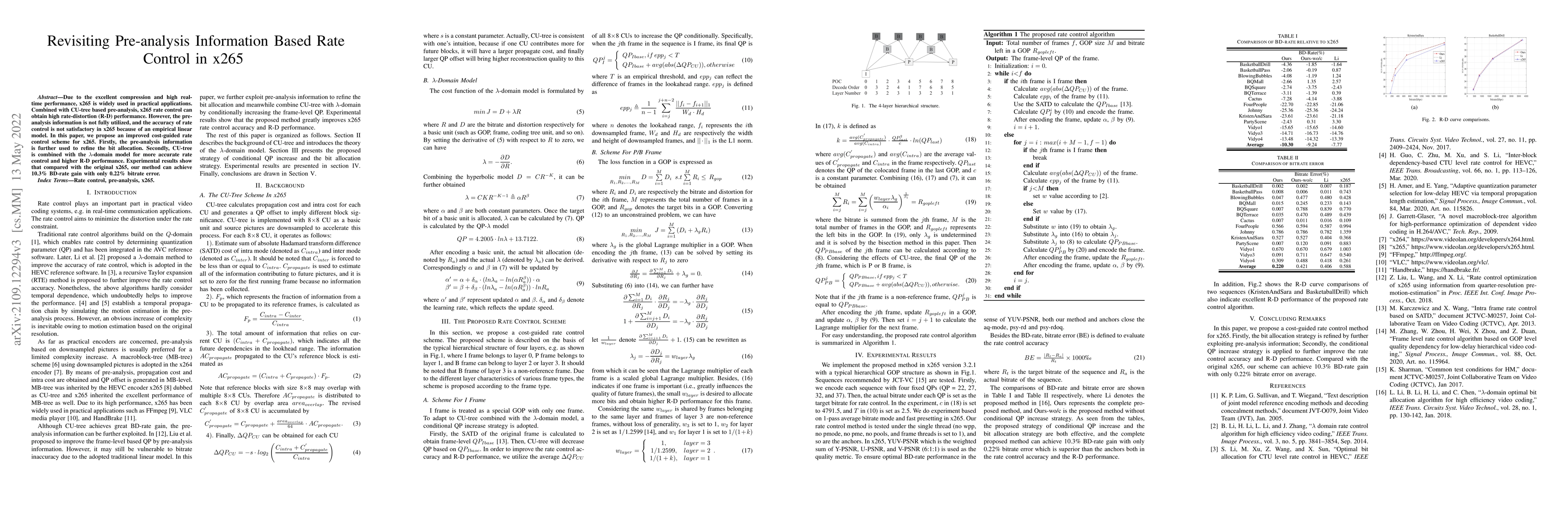 Thumbnail for Revisiting Pre-analysis Information Based Rate Control in x265