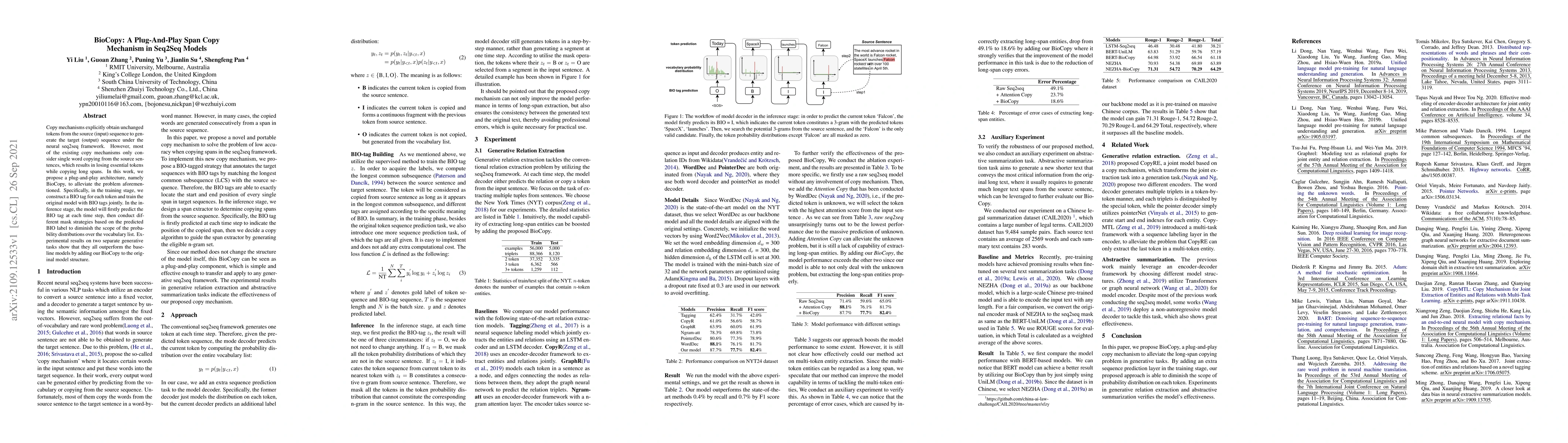 Thumbnail for BioCopy: A Plug-And-Play Span Copy Mechanism in Seq2Seq Models