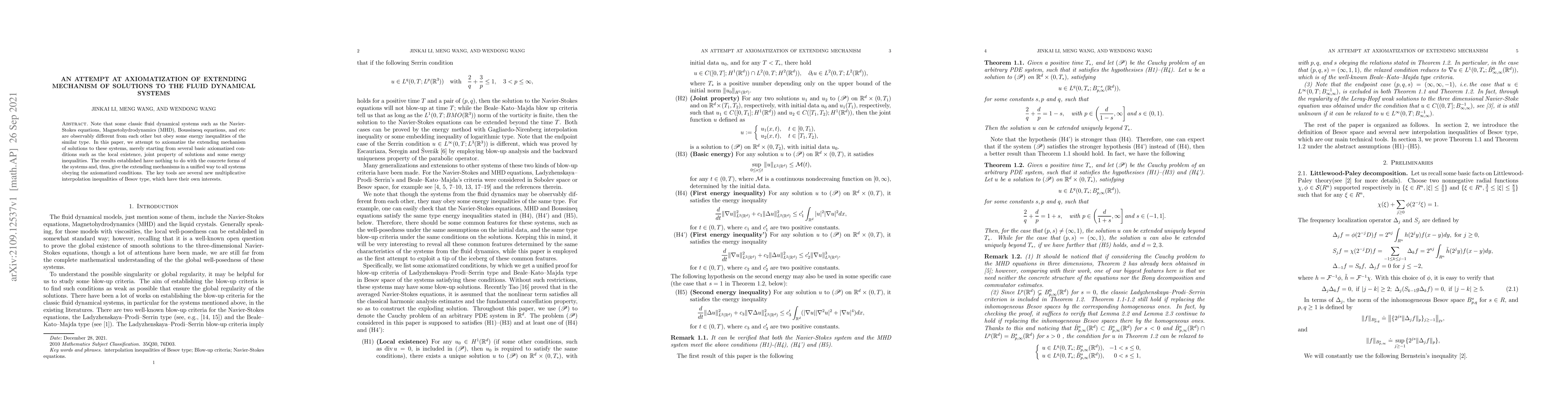 Thumbnail for An attempt at axiomatization of extending mechanism of solutions to the
  fluid dynamical systems