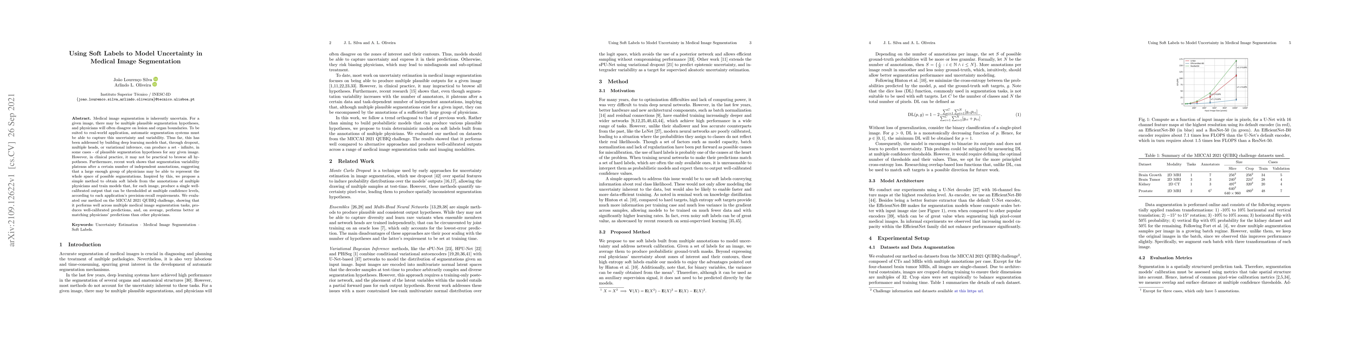 Thumbnail for Using Soft Labels to Model Uncertainty in Medical Image Segmentation
