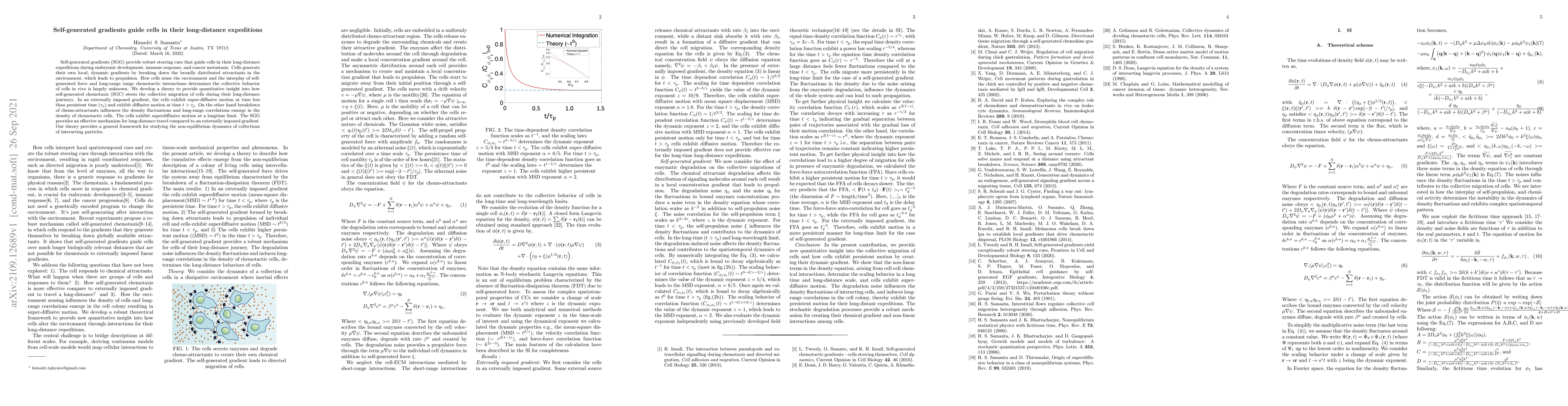 Thumbnail for Self-generated gradients guide cells in their long-distance expeditions