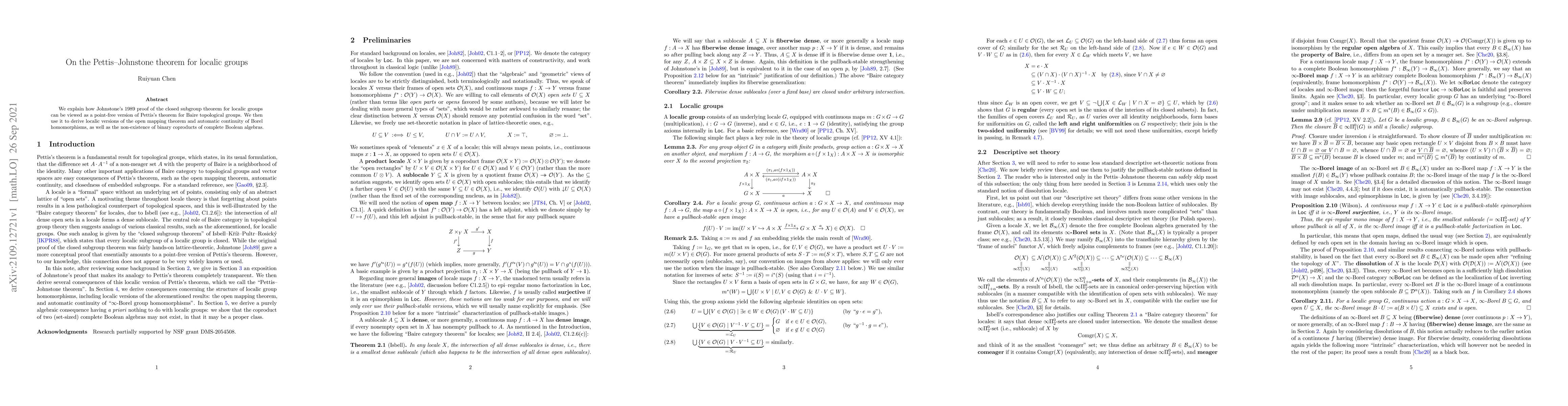 Thumbnail for On the Pettis-Johnstone theorem for localic groups
