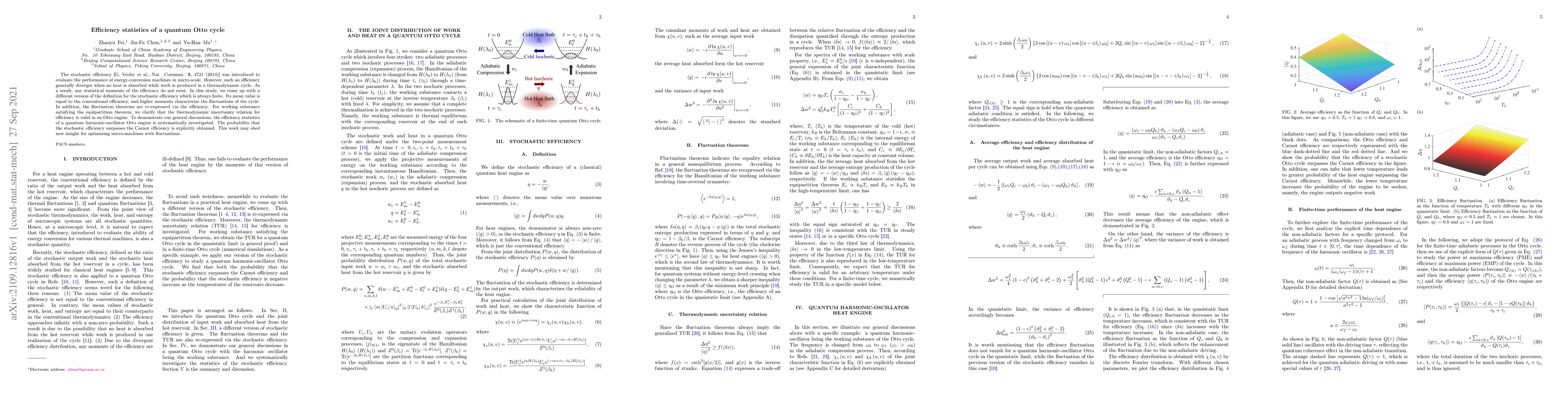Thumbnail for Efficiency statistics of a quantum Otto cycle