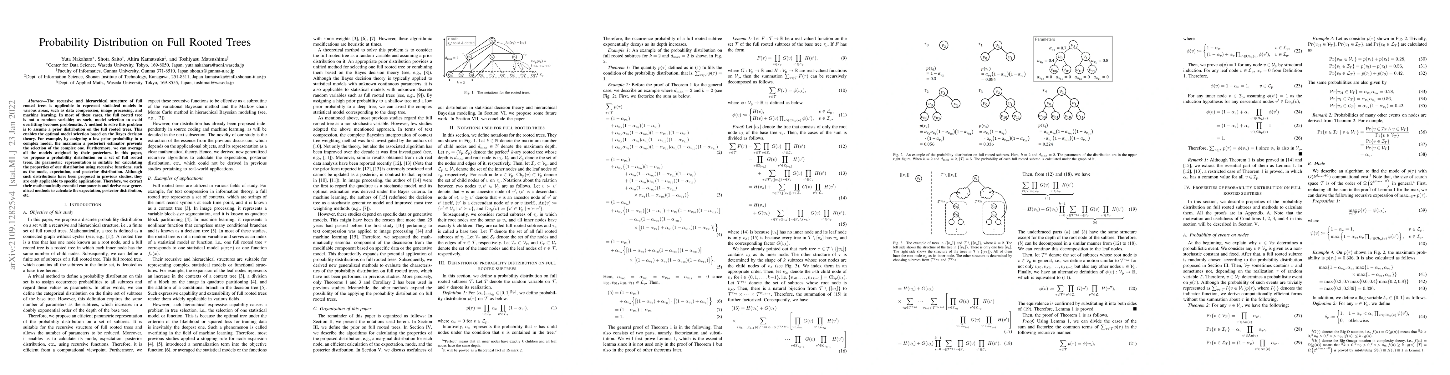Thumbnail for Probability Distribution on Full Rooted Trees