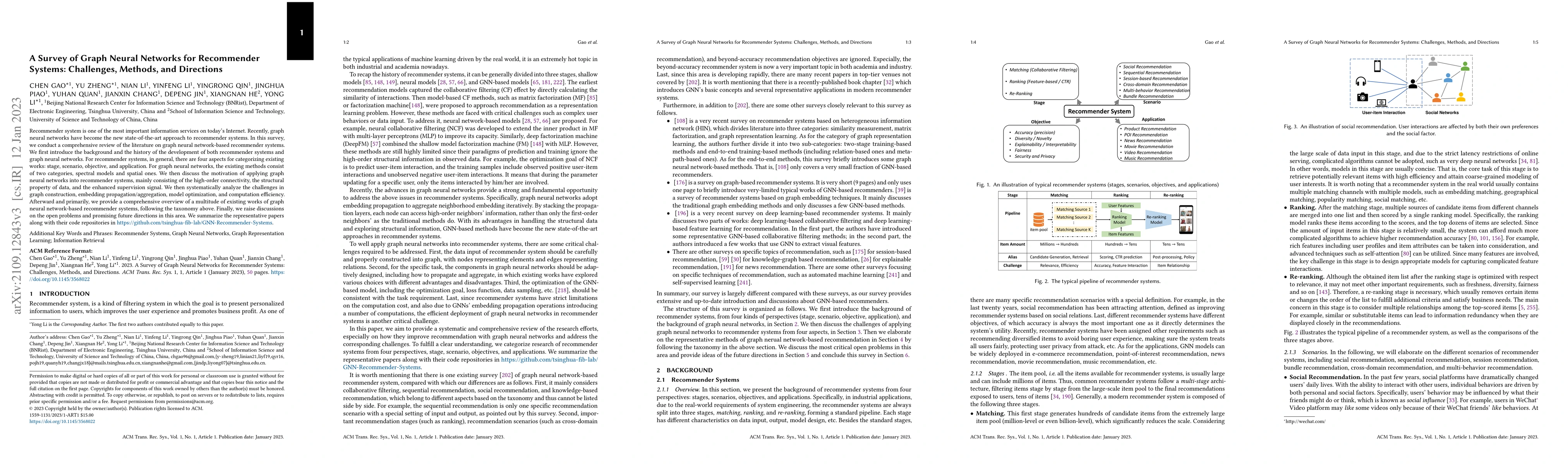 Thumbnail for A Survey of Graph Neural Networks for Recommender Systems: Challenges,
  Methods, and Directions