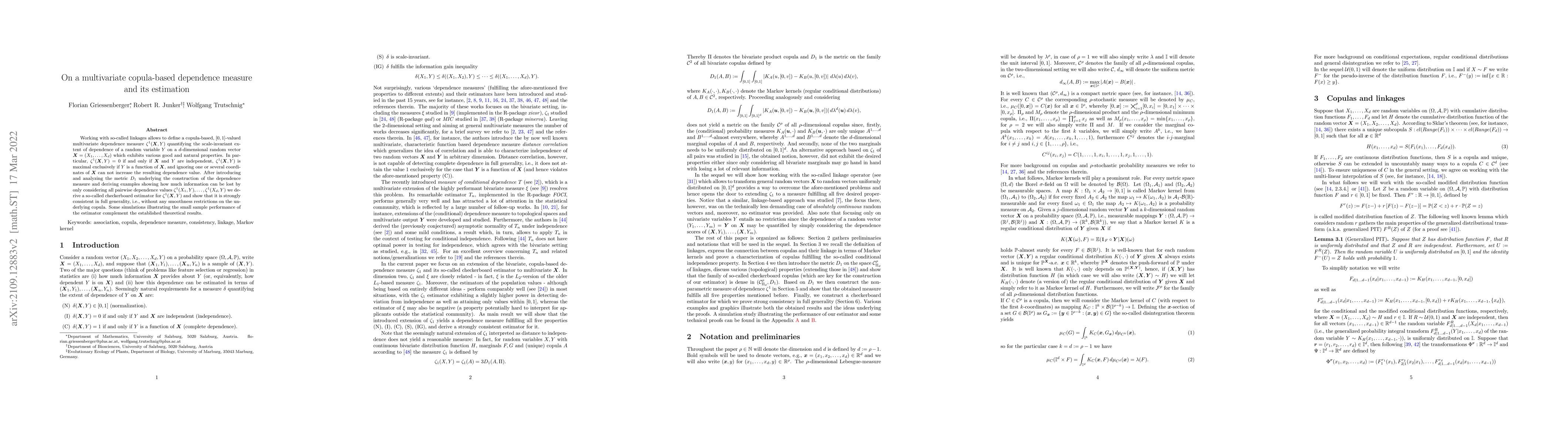 Thumbnail for On a multivariate copula-based dependence measure and its estimation