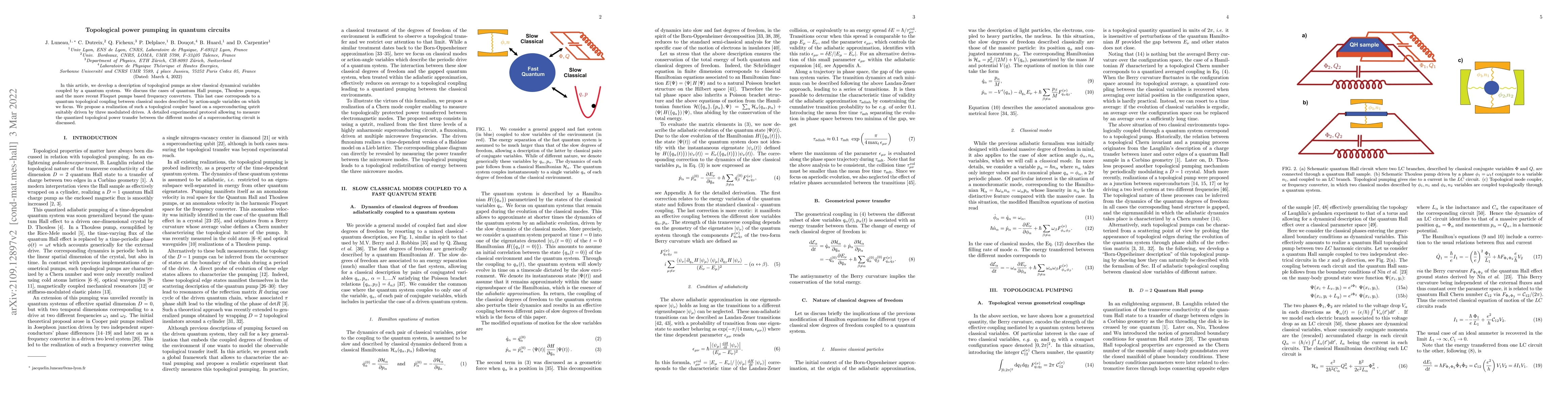 Thumbnail for Topological power pumping in quantum circuits