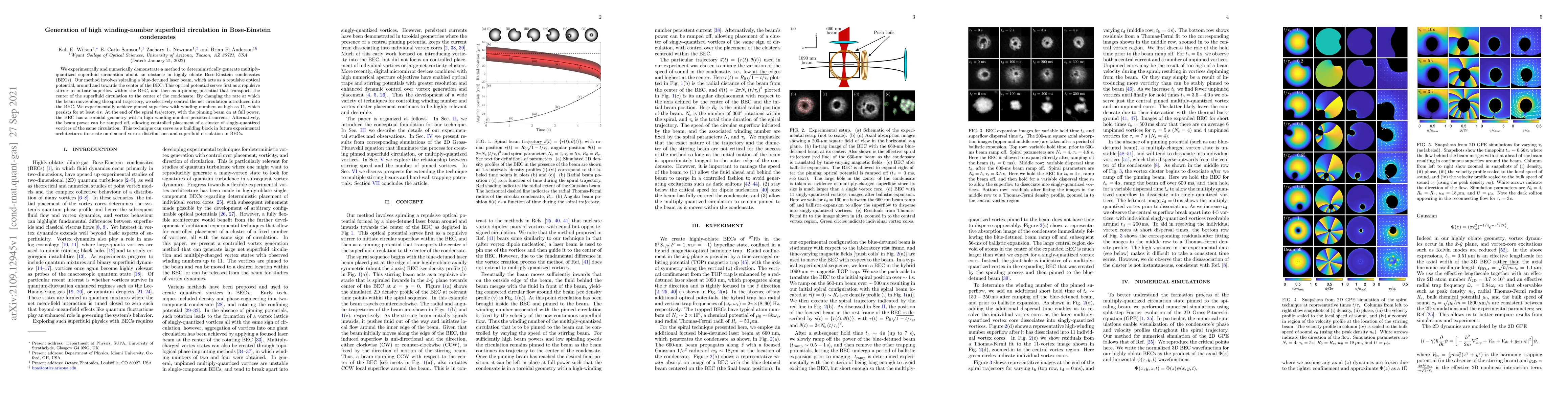 Thumbnail for Generation of high winding-number superfluid circulation in
  Bose-Einstein condensates
