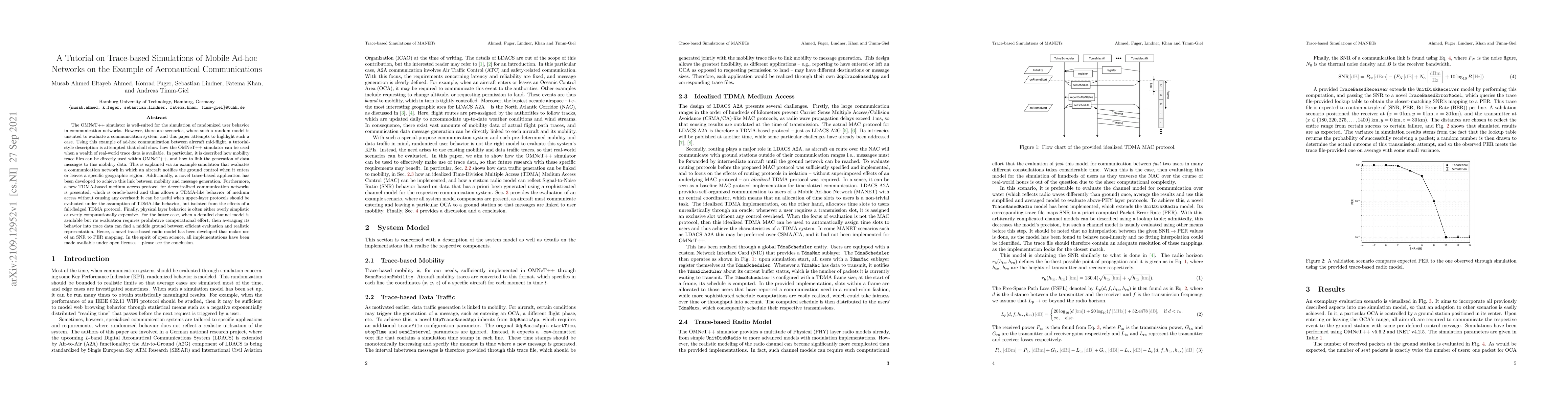 Thumbnail for A Tutorial on Trace-based Simulations of Mobile Ad-hoc Networks on the
  Example of Aeronautical Communications