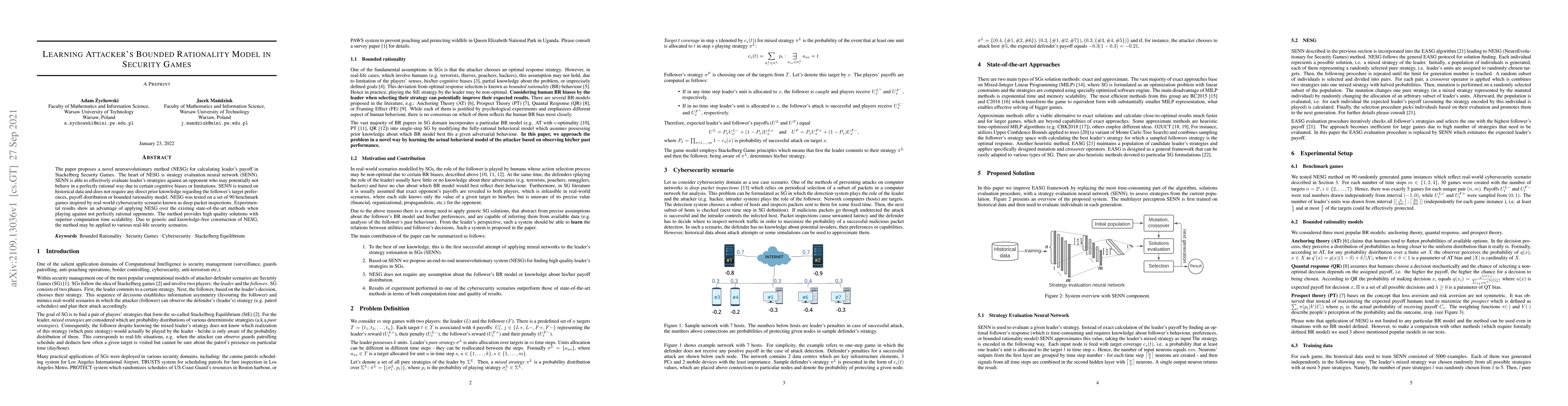 Thumbnail for Learning Attacker's Bounded Rationality Model in Security Games