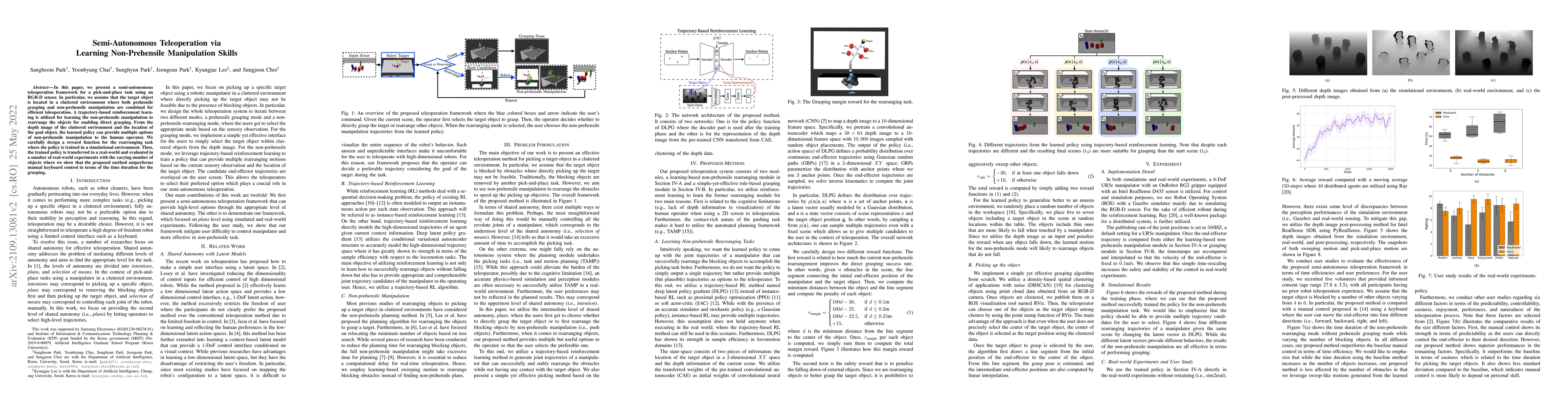 Thumbnail for Semi-Autonomous Teleoperation via Learning Non-Prehensile Manipulation
  Skills