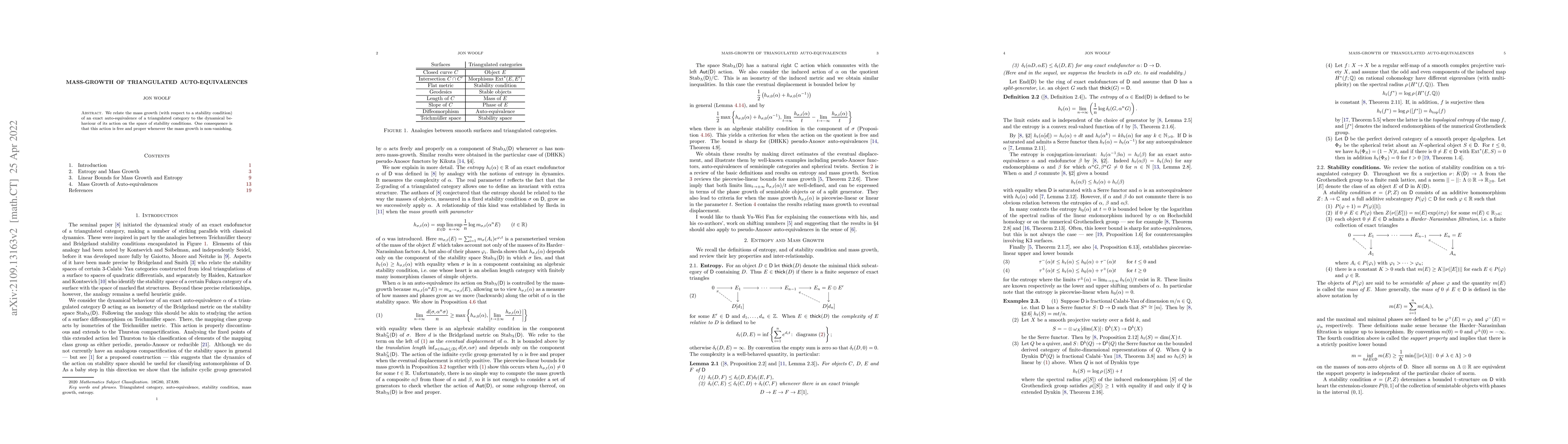 Thumbnail for Mass-growth of triangulated auto-equivalences