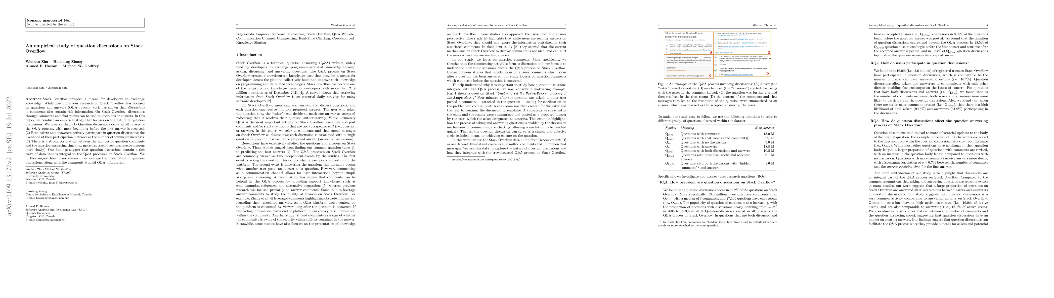 Thumbnail for An empirical study of question discussions on Stack Overflow