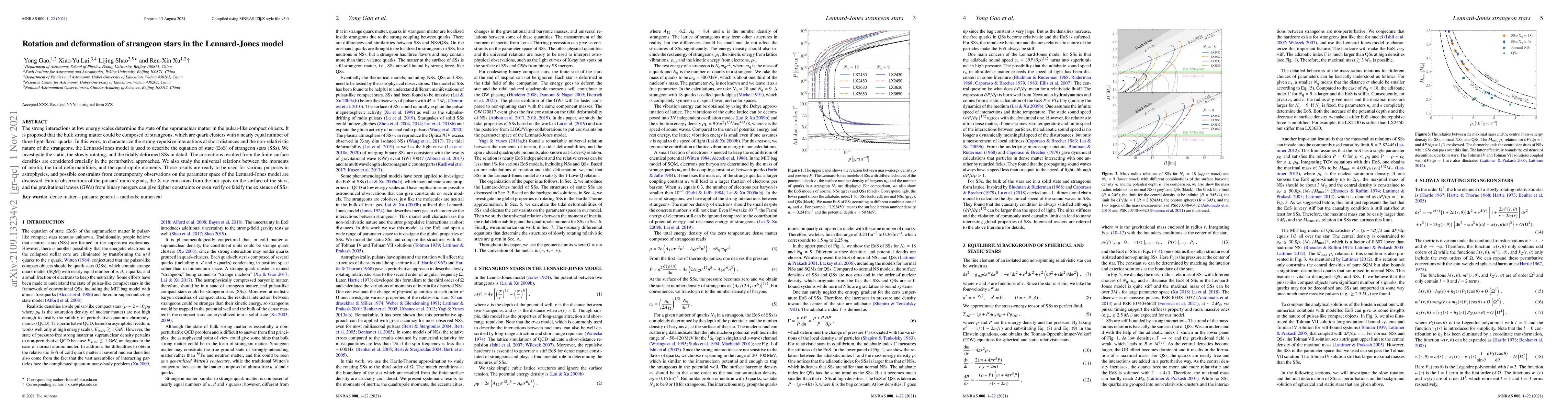 Thumbnail for Rotation and deformation of strangeon stars in the Lennard-Jones model