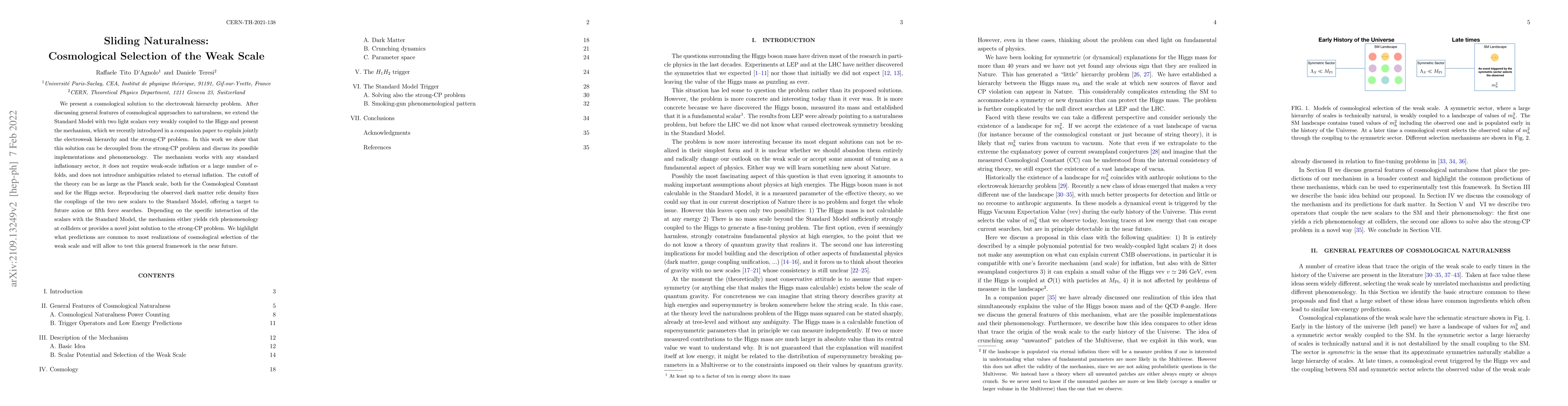 Thumbnail for Sliding Naturalness: Cosmological Selection of the Weak Scale