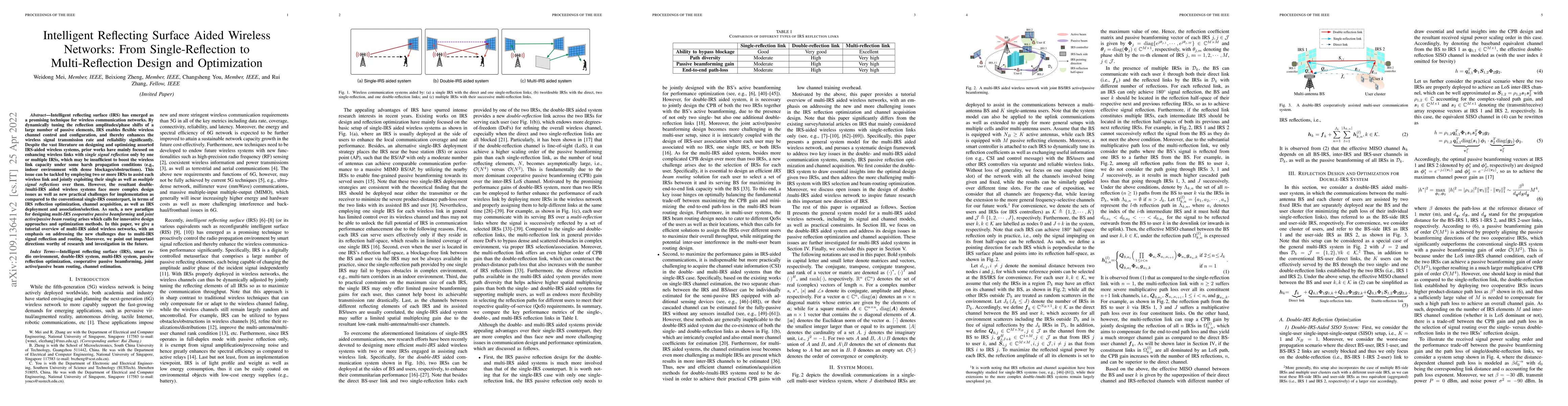 Thumbnail for Intelligent Reflecting Surface Aided Wireless Networks: From
  Single-Reflection to Multi-Reflection Design and Optimization
