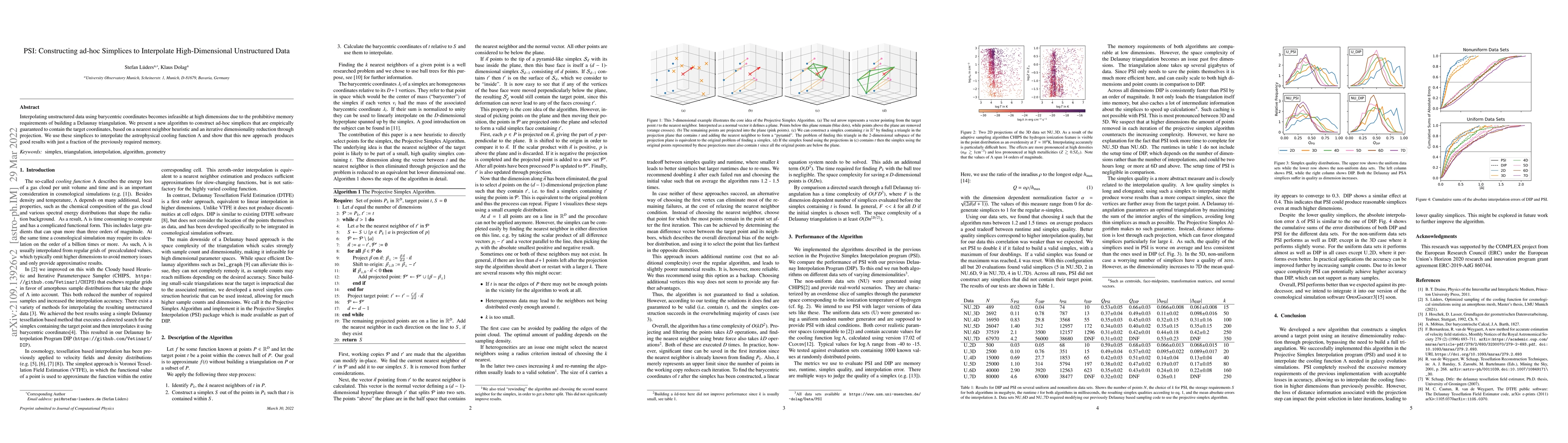 Thumbnail for PSI: Constructing ad-hoc Simplices to Interpolate High-Dimensional
  Unstructured Data